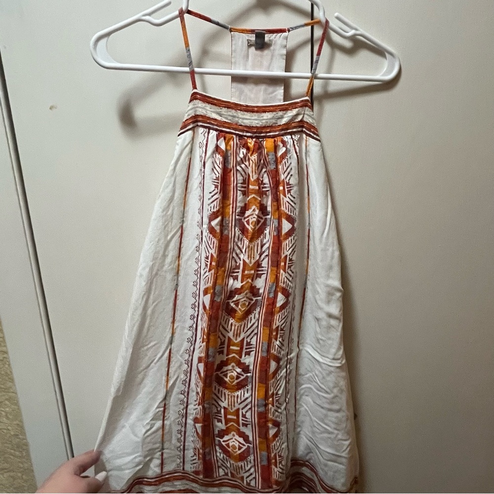 Ecote Tribal Print Boho Style Sundress